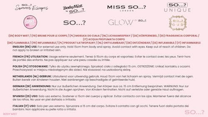 Escapes Womens Gift Set, with Ibiza Dream, Bali Breeze, Mykonos Nights & Majorca Love, Fragrance Spray Set (4 X 50Ml)