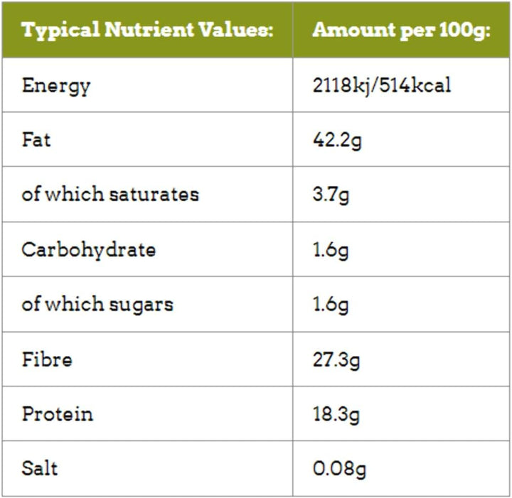 Organic Ground Linseed | Flaxseed Golden 1Kg -Certified Organic, Non-Gmo, Vegan, No Additives, No Preservatives, Resealable Bag by  Golden 1Kg