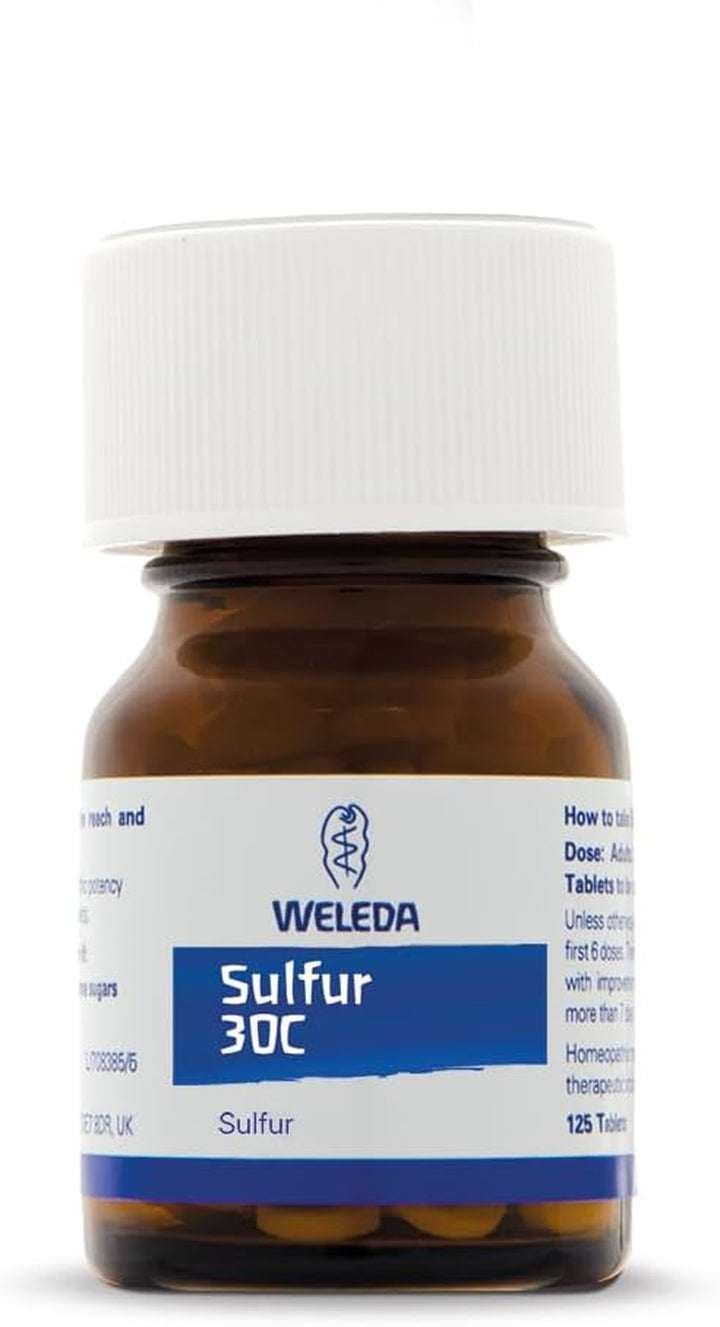 Sulphur 30C - 1 Pack of 125 Tablets