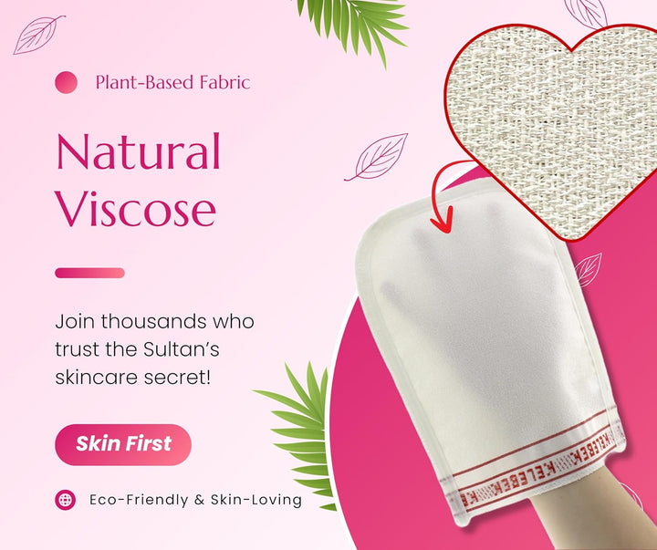 Kese -Turkish Hammam Bath Glove Skin Exfoliating Glove Spa Keses Mitt