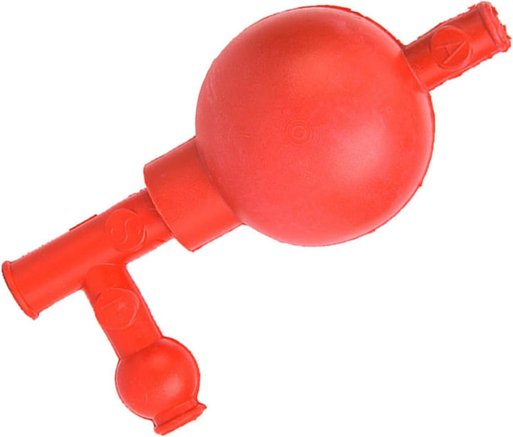 Resistant Red Quantitative Suction Bulb for Easy and Convenient Filling of Pipettes in the Laboratory