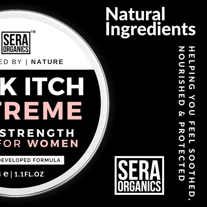Jock Itch Treatment for Women - Antifungal Cream, Skin Jock Itch Treatment anti Fungal Soothing Cream - Maximum Strength - Made in the UK - All Natural (30Ml) by