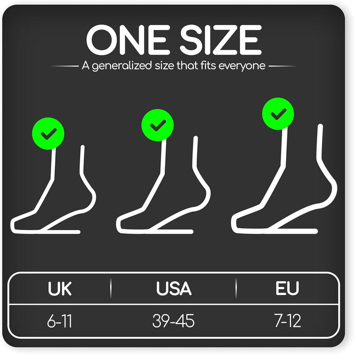 Diabetic Socks for Men UK Size 6-11 | Non Elastic Soft Grip Cotton Rich Socks | Loose Top & Comfortable Fit for Swollen Feet, Poor Circulation & Sensitive Skin