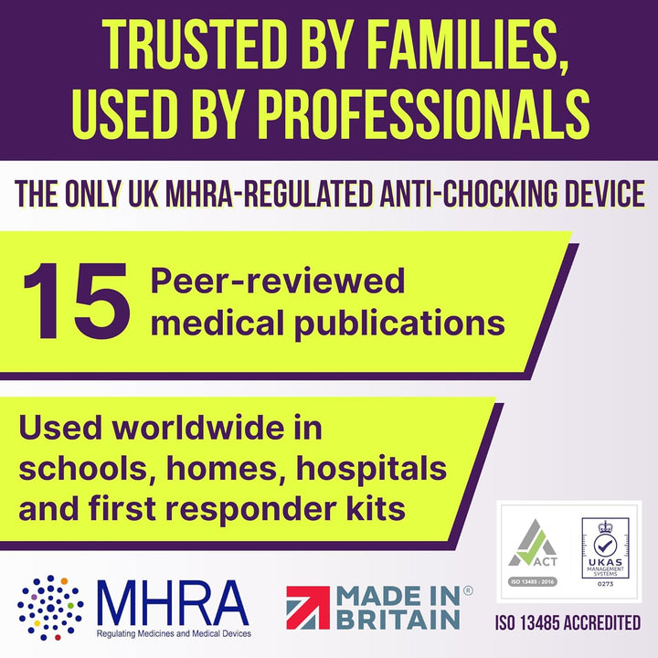 Home Kit - Choking Rescue Device for Adults and Children First Aid Kit, Portable Airway Suction Rescue Device, First Aid Choking Device, Anti-Choking System, Airway Clearance Assistance