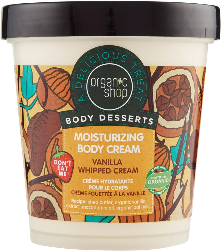 Body Desserts Hydrating Body Mousse Coconut Panna Cotta, 450 Ml