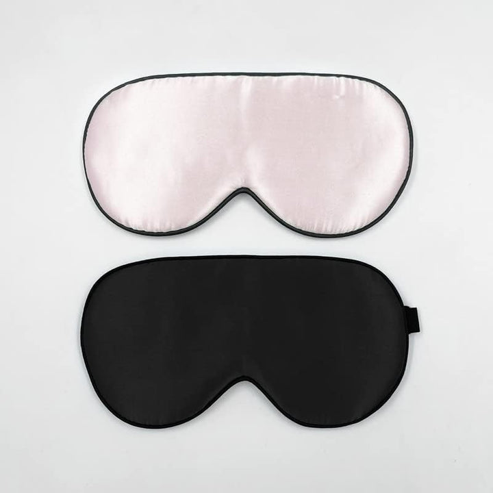 100% Silk Sleep Mask with Adjustable Strap,Comfortable and Super Soft Eye Mask Ultimate Sleeping Aid,Blindford Golden Moon