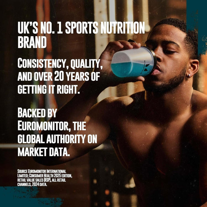 Alpha Pre-Workout Powder with Beta Alanine and Caffeine - Blue Raspberry - 600G