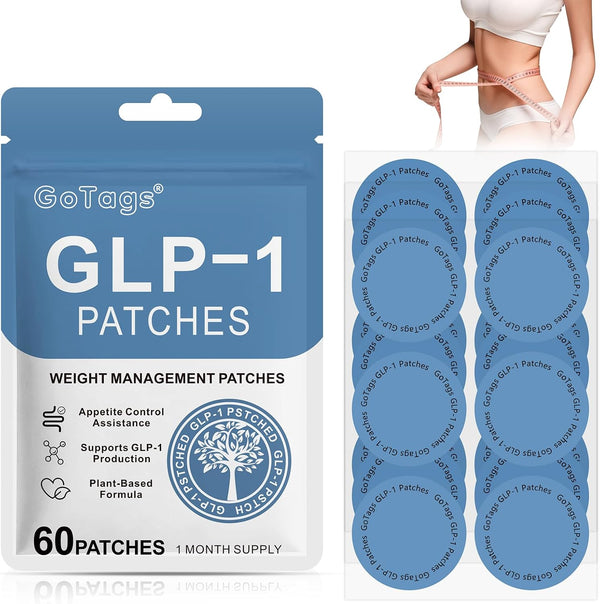GLP-1 Weight Loss Patches,Slimming Fat Burning Patch, Weightless Healthy Shape Support for Belly & Waist, Gentle and Soothing