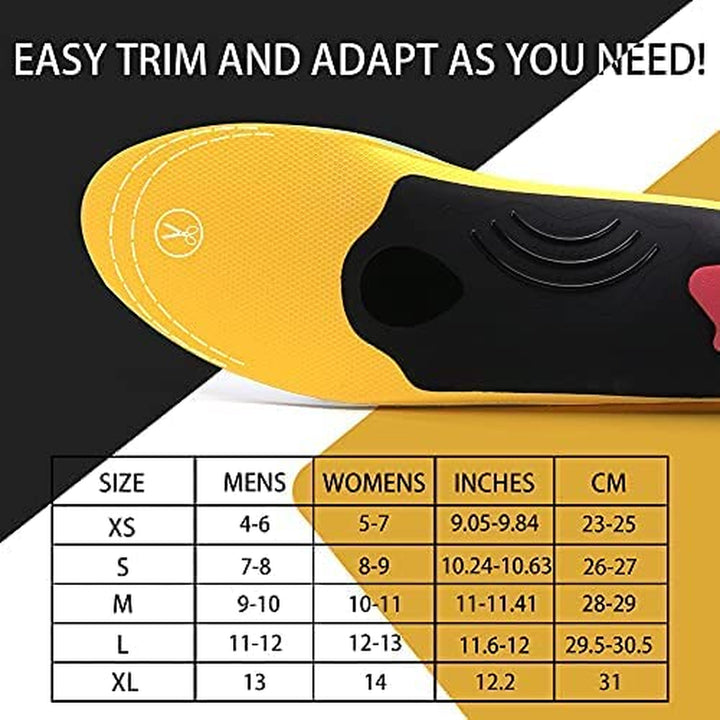 Orthotic Insole,Arch Supportfor Insole,Plantar Fasciitisinsole ,For Overpronation,Flat Feet,Metatarsalgia,Heel Pain, Insoles for Men and Women,Blue (UK 10-29Cm, Blue-V227)
