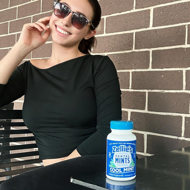 Xylitol Sugar Free Cool Mint Breath Mints | Non-Gmo, Low-Calorie, Gluten Free, Vegan & Kosher Mints (250 Count - Pack of 1)