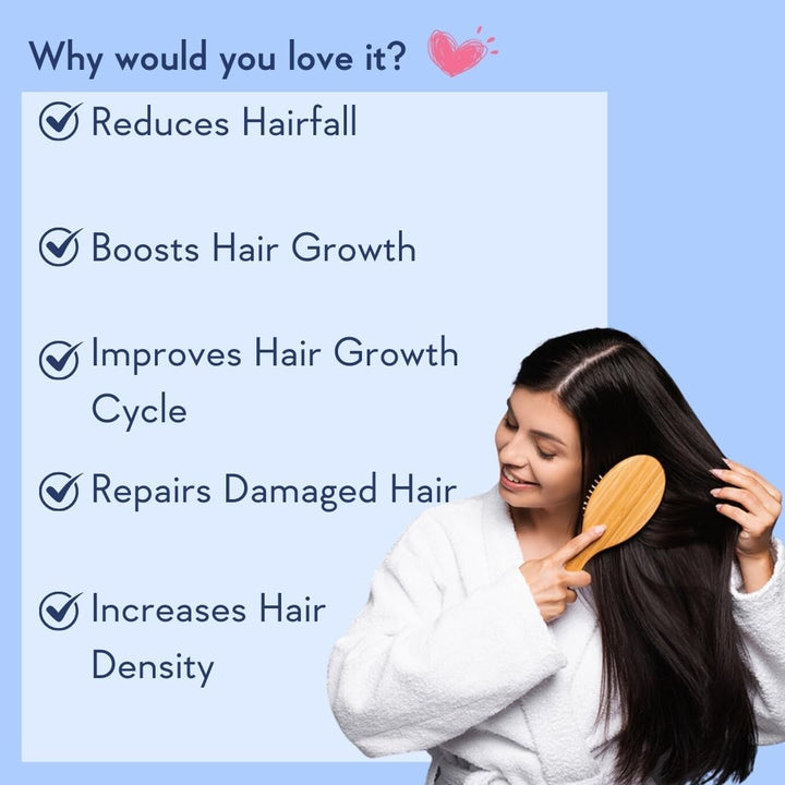 Hair Growth Serum with Rosemary, Redensyl, Anagain, Baicapil, Caffeine, Biotin