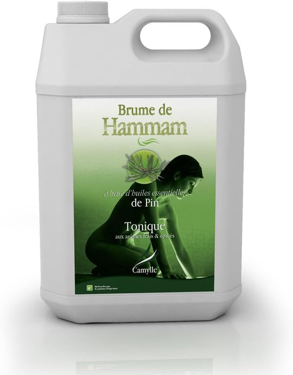 - Steam Bath Fragrance Pine - Fragrances Made from Essential Oils for Steam Rooms, Steam Baths, or Steam Showers - Invigorating with Fresh and Spicy Aromas - 5000Ml