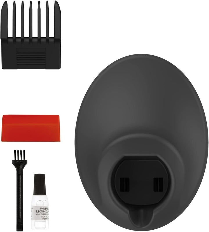 Super Trimmer, Professional Hair Trimmers, Barber Supplies, Cord/Cordless, Lightweight and Ergonomic Design, Tight Edging and Lining, LED Charge Indicator