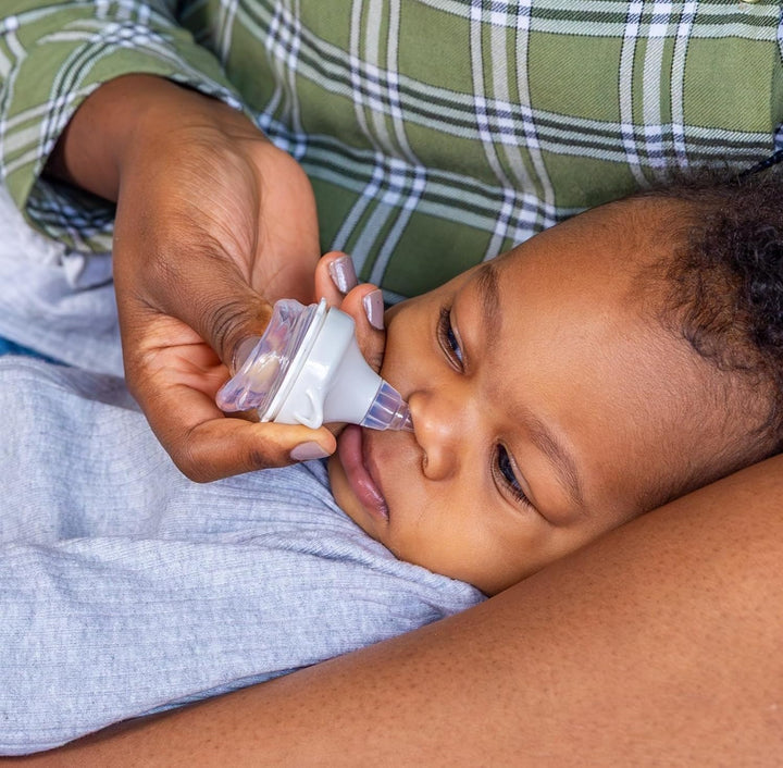 PROTECT Healthcare Kit for Baby - 3Pcs Room and Bath Thermometer, Nasal Aspirator, Body Digital Thermometer – Essential Newborn Baby Health and Safety