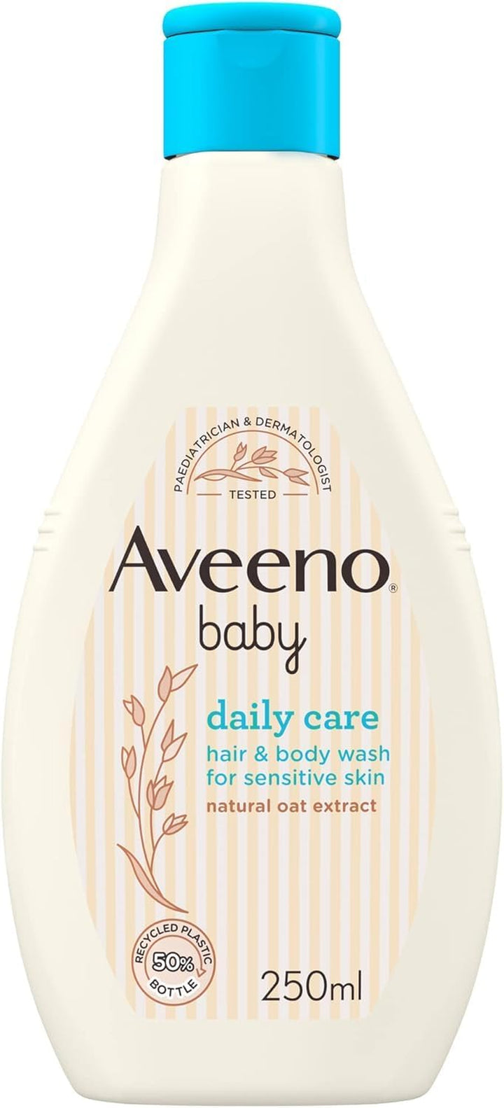 Daily Care Gentle Bath & Wash (1 X 400Ml), Tear-Free Baby Wash with Gentle Fragrance with Prebiotic Colloidal Oatmeal, Gently Cleanses & Leaves Skin Feeling Moisturised, for Sensitive Skin