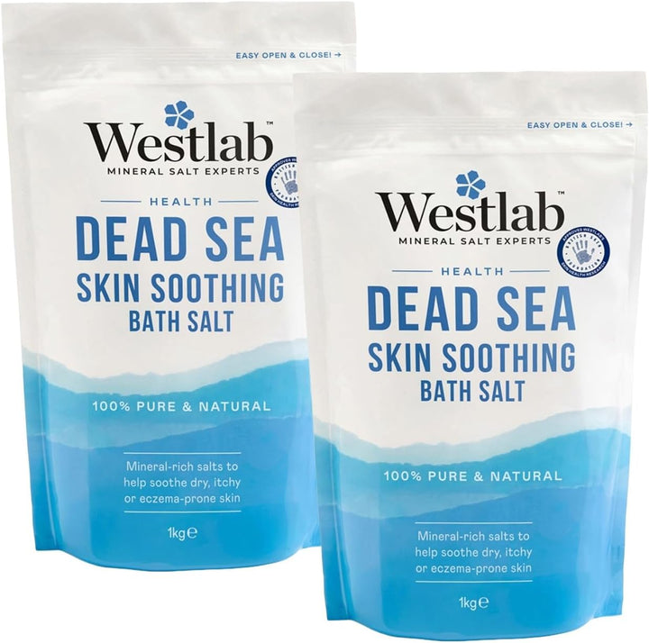 Pure Mineral Bathing Dead Sea Salt, 1Kg (Packaging May Vary)