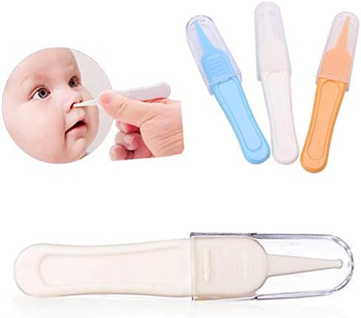 2 Baby Clean Tweezer Infants Clean Ear Nose Clean Tweezer Navel Baby Nose and Ear Gadget Forceps Cleaning Supplies Baby Nose and Ear Gadget