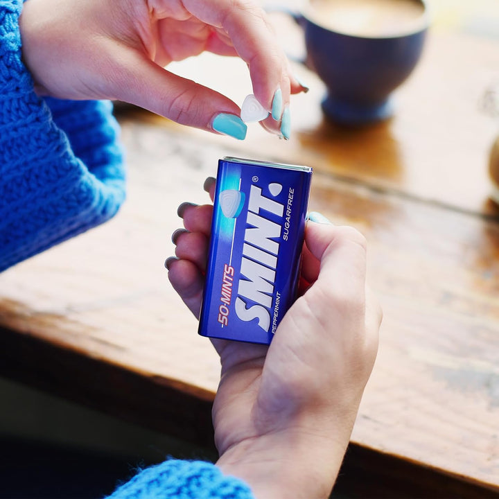 Sugar Free Mints, Peppermint Flavour, Suitable for Vegetarians - 50 XXL Tin