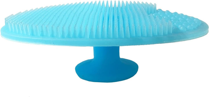 Silicone Face Scrubbers Exfoliator Brush&Baby Bath Brush& Facial Cleansing Brush&Baby Cradle Cap Brush&Silicone Massage Brush,Suitable for Adult Facial Cleansing and Baby Bathing (Small-3Pcs)