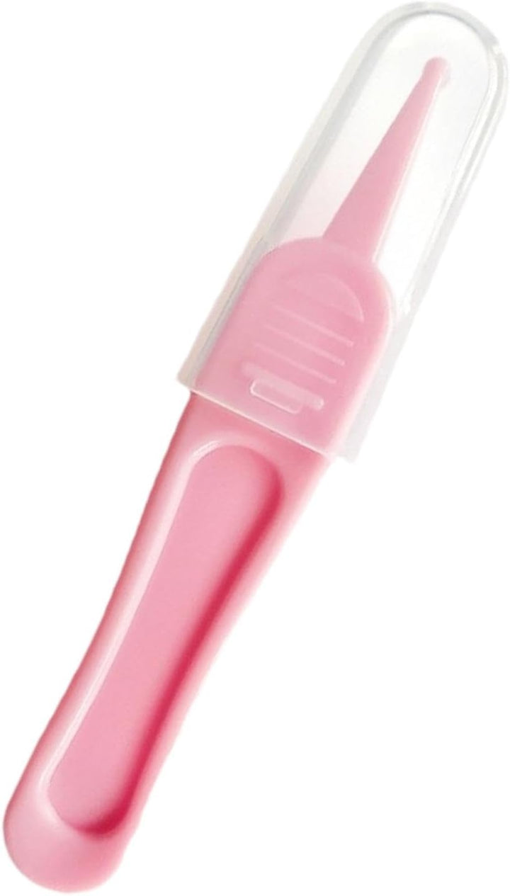 Nose Tweezers for Children, Nose Cleaning Tweezers - Nose Picker for Babies - Portable, Safe and Effective Pliers, round Pincet Cleaning Accessories Pliers for Cleaning Ear Canals And
