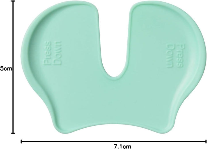 4 Pcs Shot Pain Reducer Green, Shot Blocker Reduce Fear of Injections, Shot Helper Pain Relief for Adults and Children, Immunization Shot Assist Blocks