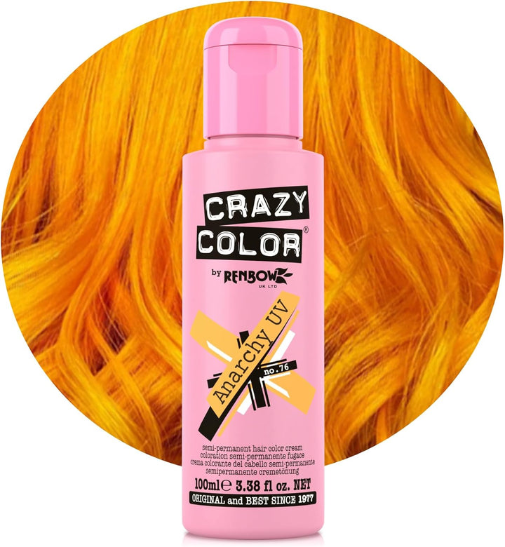 Vibrant Vermillion Red Semi-Permanent Hair Dye. Highly Pigmented Scarlet Red Conditioning & Oil Nourishing Vegan Formula | No Bleach or Ammonia | 100Ml