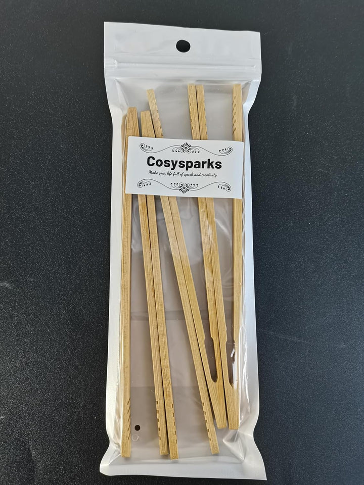 4 Pcs Wooden Tweezers Kids Tweezers, 18Cm Childrens Tweezer for Kids Tweezer Wooden Tongs Kid Educational Toy Toy Tongs for Kid Fine Motor Skills Toys