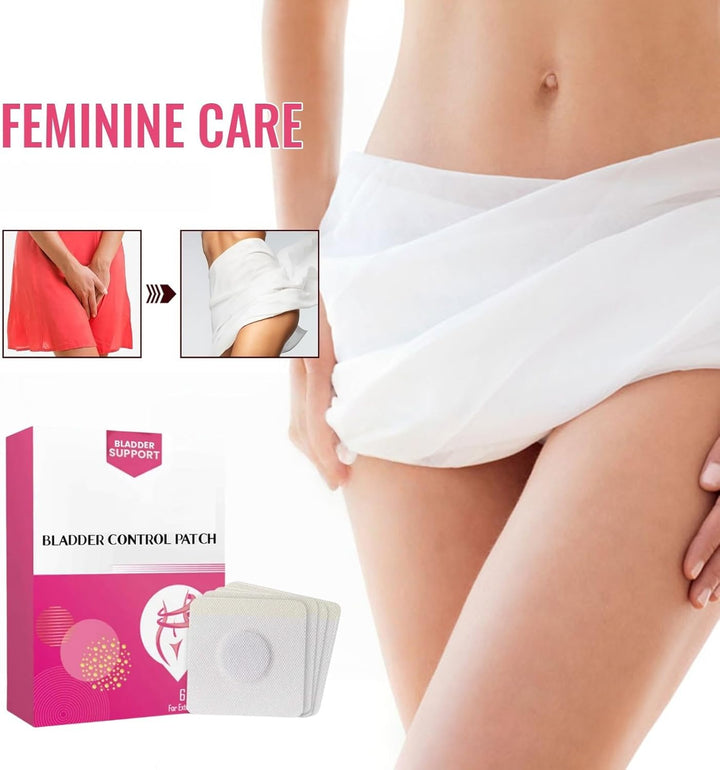 6Pcs Bladder Control Patch,Bladder Health Patch,Leakage Ur/Ine Pat/Ch for Men and Women,Pos/Tpartum Inconti/Nence Control Patc/H,Go to Toilet Less Frequently,Blad/Der Support,Urinate Relief for Men