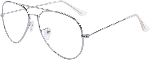 Classic Metal Fashion Clear Lens Glasses Frame Eyewear for Women/Men