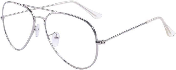 Classic Metal Fashion Clear Lens Glasses Frame Eyewear for Women/Men