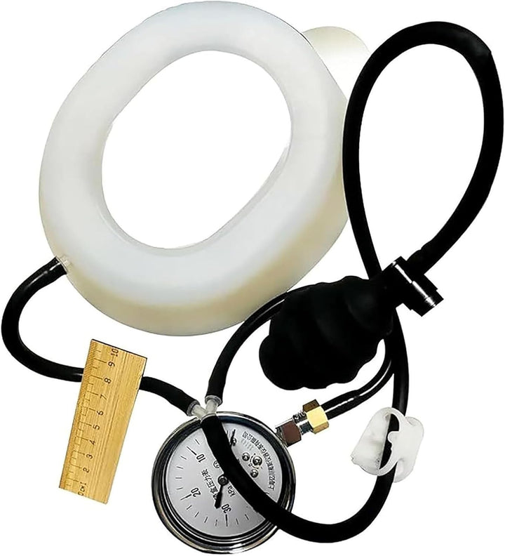 Pectus Excavatum Corrector,Pectus Excavatum Vacuum Bell for Adults and Child,Physical Correction,Washable,With Pressure Gauge,L