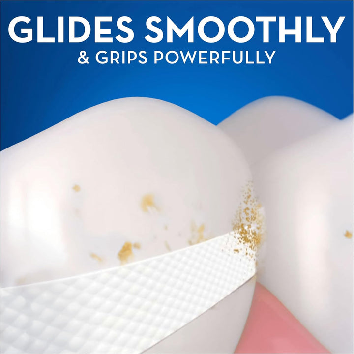 Pro-Expert Advanced Waxed Dental Floss - Deep Clean - Removes Plaque - Cool Mint Flavour Dental Tape - 50M