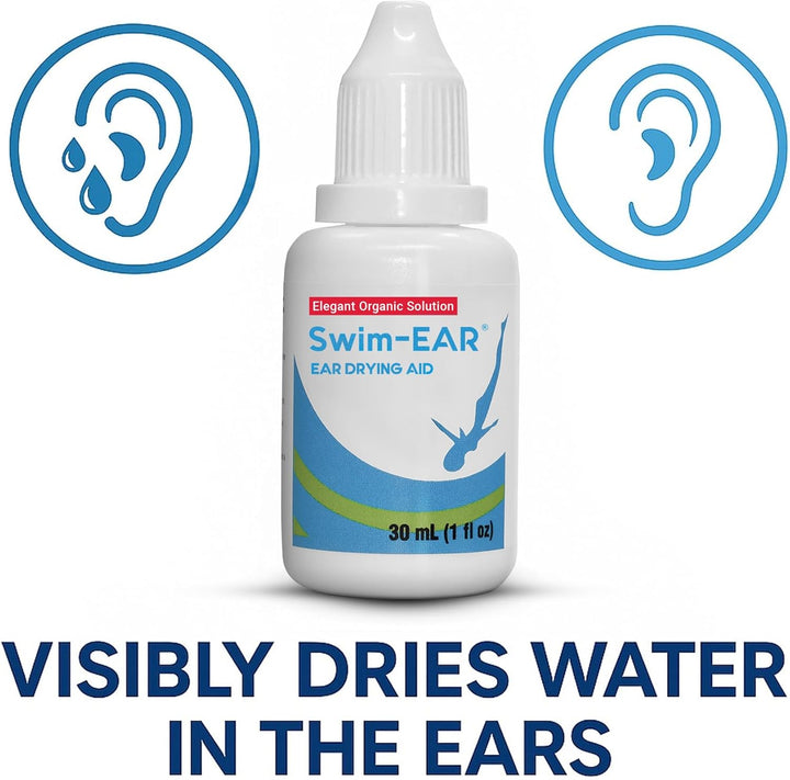 Swim-Ear Ear Drying Aid Drops, 29.57Ml, Fast Acting Water Removal, for Swimming and Water Sports