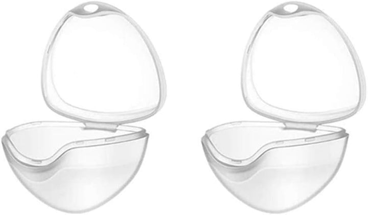 Dummy Case, 4 Pack Transparent Baby Dummy Case Pacifier Case Soother Pod Storage Box Pacifier Holder Box for Kids