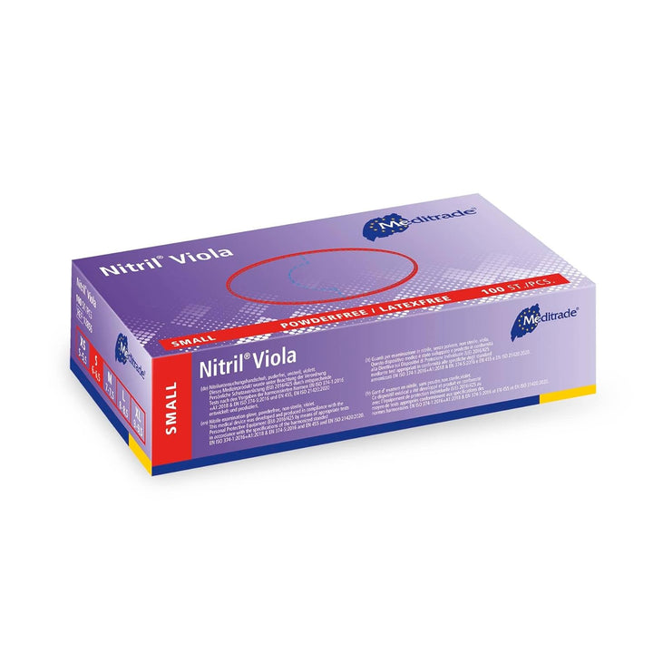 Nitrile® Violaexamination Glove in Pure Nitrile Violet Powderfree Medium (7-75)