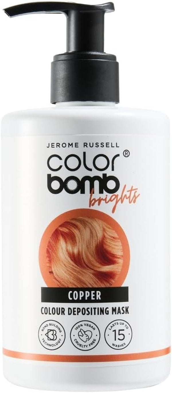 Color Bomb Brights – Copper Colour Depositing Conditioning Mask, 300Ml