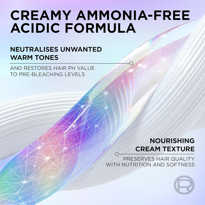 Preference Le Blonding Acidic Toner Pearly Boost: Post-Bleach Treatment for Long-Lasting Anti-Brassiness and Luminous Results. Neutralise Unwanted Yellow Tones for a Beautiful Pearly Blonde Finish.