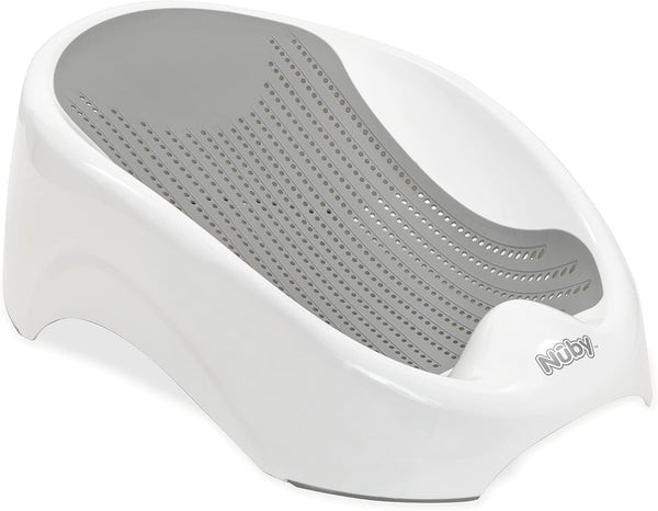 Newborn Baby Bath Support - Ergonomic Design | Lightweight and Portable | Anti-Slip | Suitable from Birth (White)
