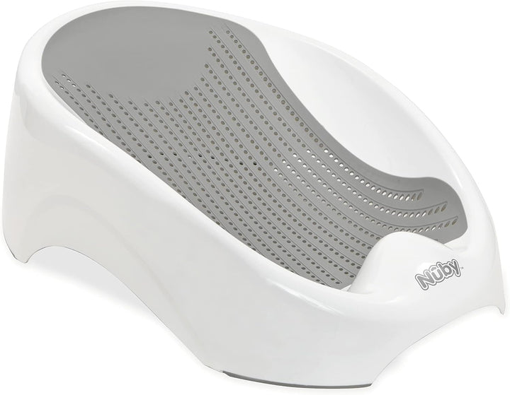 Newborn Baby Bath Support - Ergonomic Design | Lightweight and Portable | Anti-Slip | Suitable from Birth (White)
