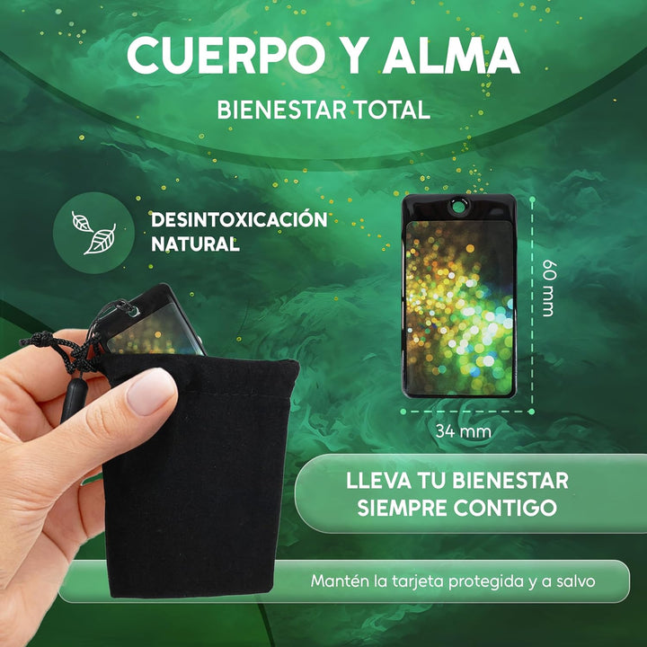 Original Quantum Card for Healing, Concentration - Includes E-Book Guide - Ionizing Cord - Alternative Medicine - Health and Concentration