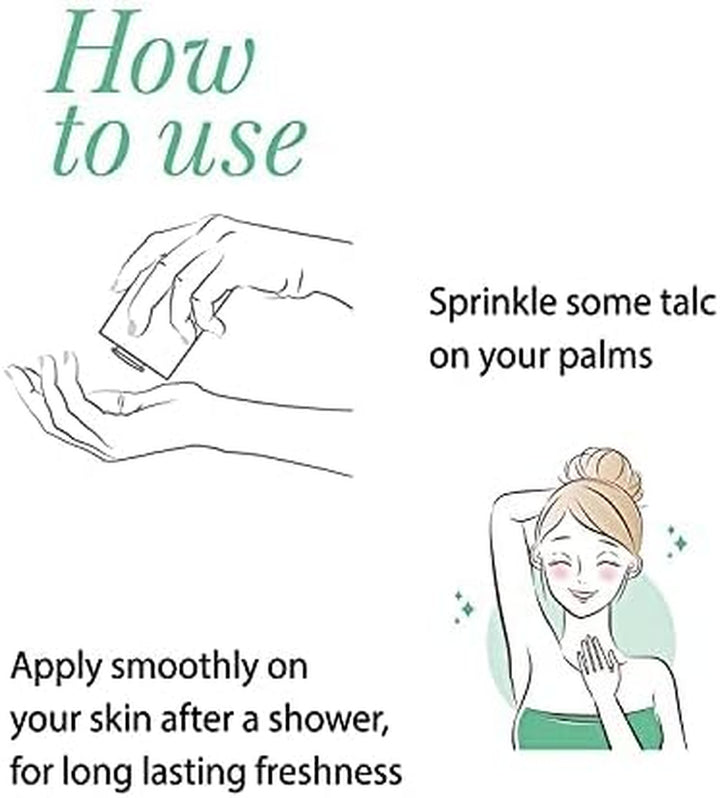 London Jasmine Perfumed Talcum Powder - 250 G. 8.8 Oz, Deodorizing Talc