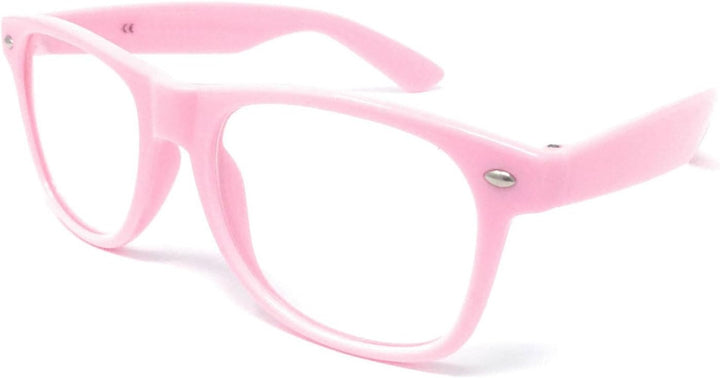 Adults Clear Lens Glasses - Unisex with UV400 Protection