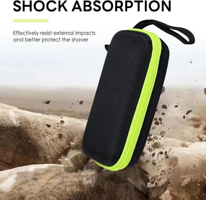 Hard Travel Case for Philips Norelco Oneblade 360 One Blade Pro, Hatteker, Wahl, Yinke Trimmer Barber Bag and Shaver, Compatible with Braun Series 3/5/7/9 Electric Shaver Organizer Case