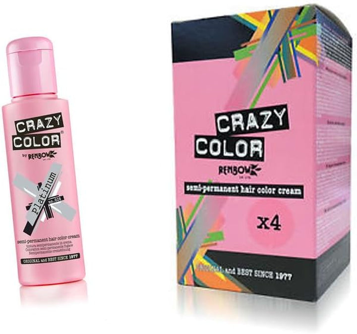 2X  Semi-Permanent Hair Dye 2X 100Ml (Fire Red)