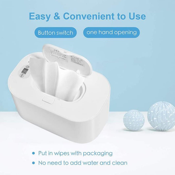 Wipe Warmer for Babies Wet Wipes Heater Portable Usb Powered Wet Tissue Dispenser Indoor Outdoor Towel Warmers