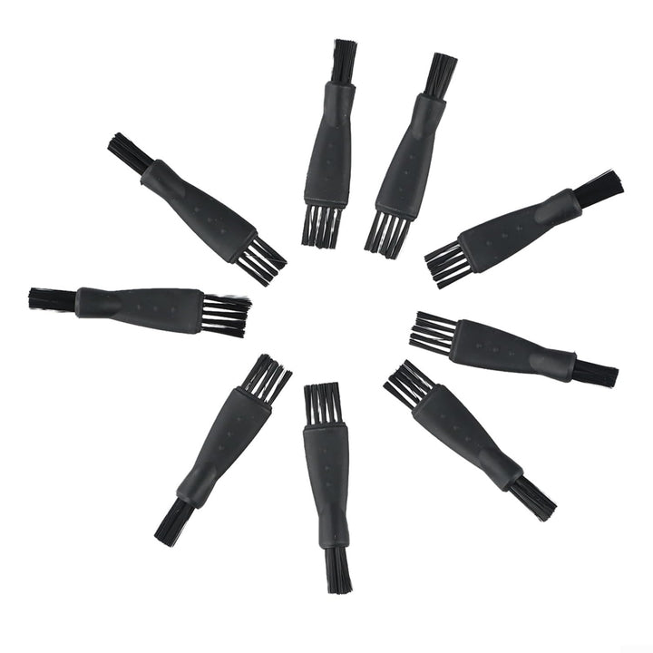 10Xbeauty Electric Shaver Cleaning Brush Tool for Most Brands, ABS and Nylon Material, 10-Pack Set for Home and Travel Use