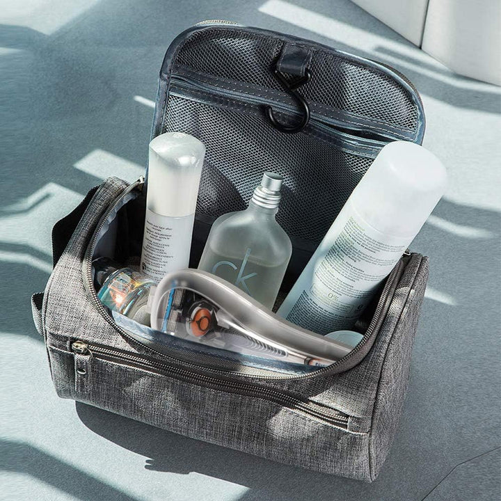 Manual Razor Travel Case Portable Plastic Manual Razor Trimmer Protector Gray