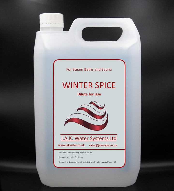 Sauna and Steam Room Fragrance, 5 Litres Concentrated Formula 20 to 1 Dilution Ratio (Eucalyptus)