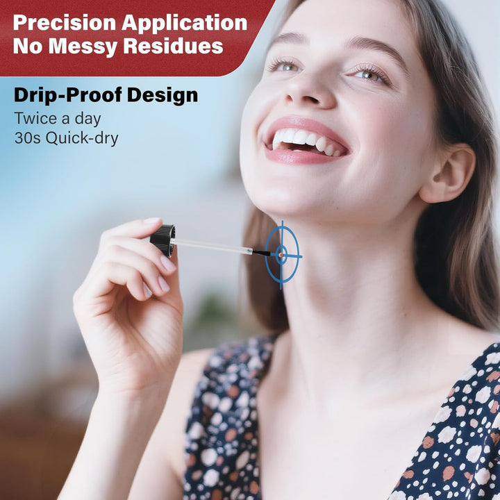 Fast-Acting Skin Tag Removal Kit, Natural and Gentle Formula, Zero Pain Skin Tag Remover, Suitable for Neck, Underarms, Groin, Trusted by the Whole Family, 30ML