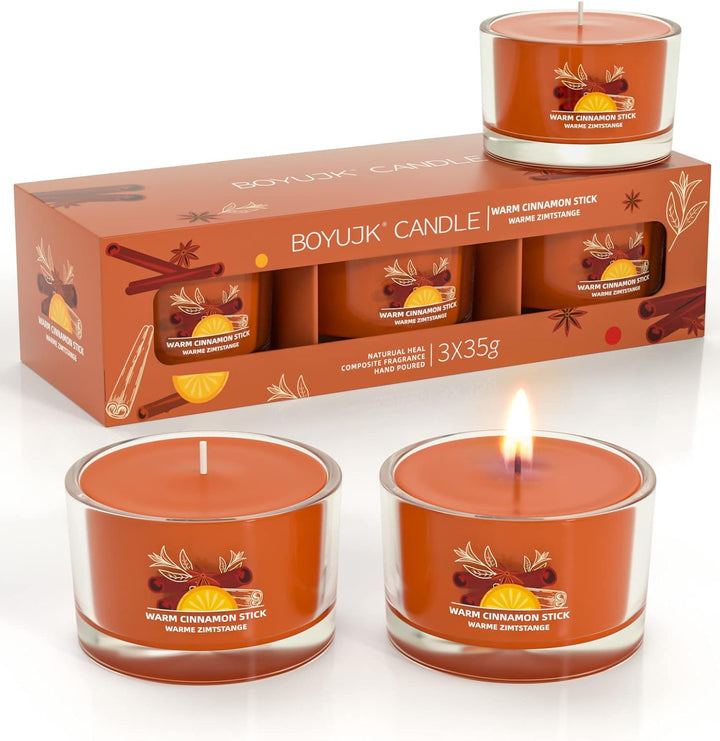 Candles Gifts for Women | Scented Candles Gift Set for Anxiety | 3 Scented Filled Votive Candles | Relaxation Gifts for Women